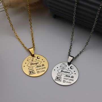 Colar Dados de Nascimento